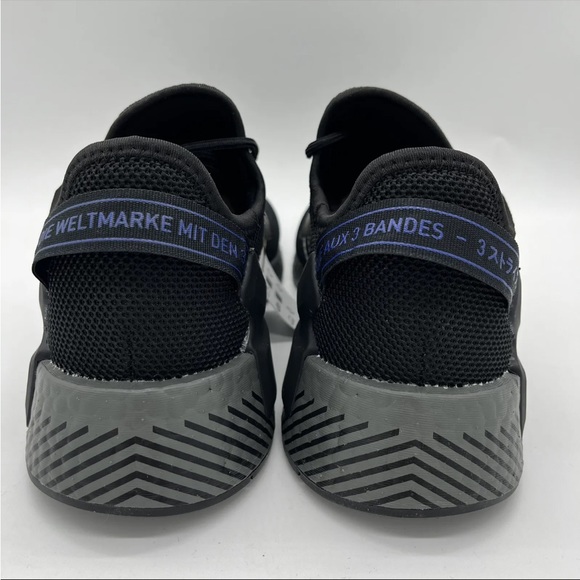 Adidas NMD R1 V2 Black White HQ6628 Men's Sneakers Shoes Multi Size NEW - Picture 7 of 7